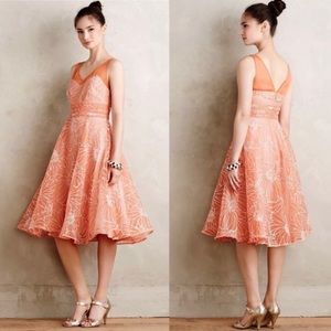 COPY - Anthropologie | Calendula Floral Embroidered Dress